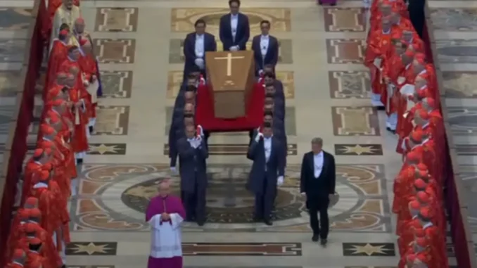 funeral do Papa