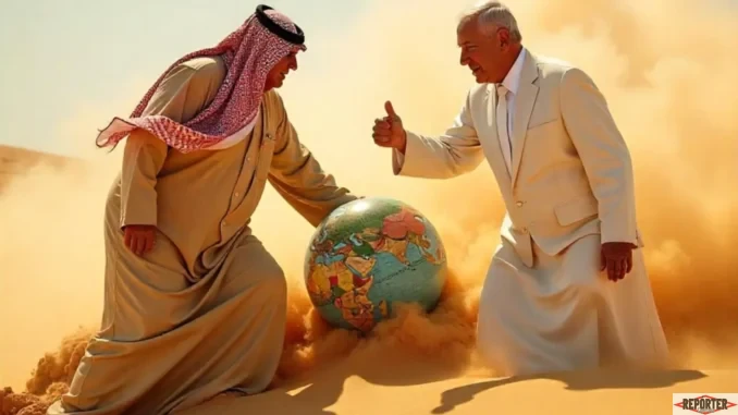 Trump e netanyahu brincam com o mundo