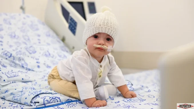 bebê no hospital