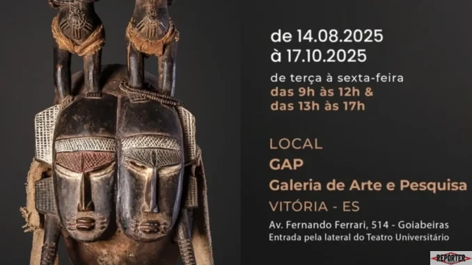 máscara africana exposição