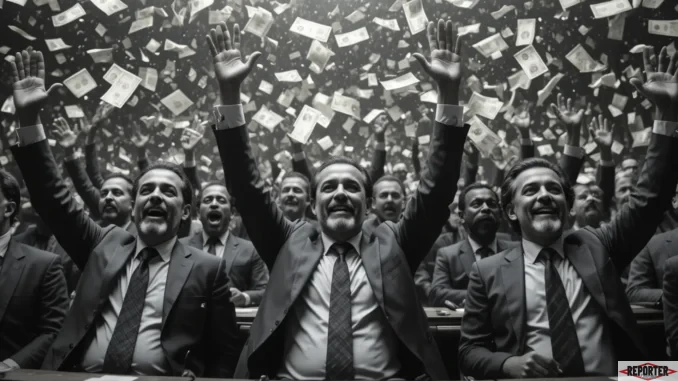 políticos e dinheiro