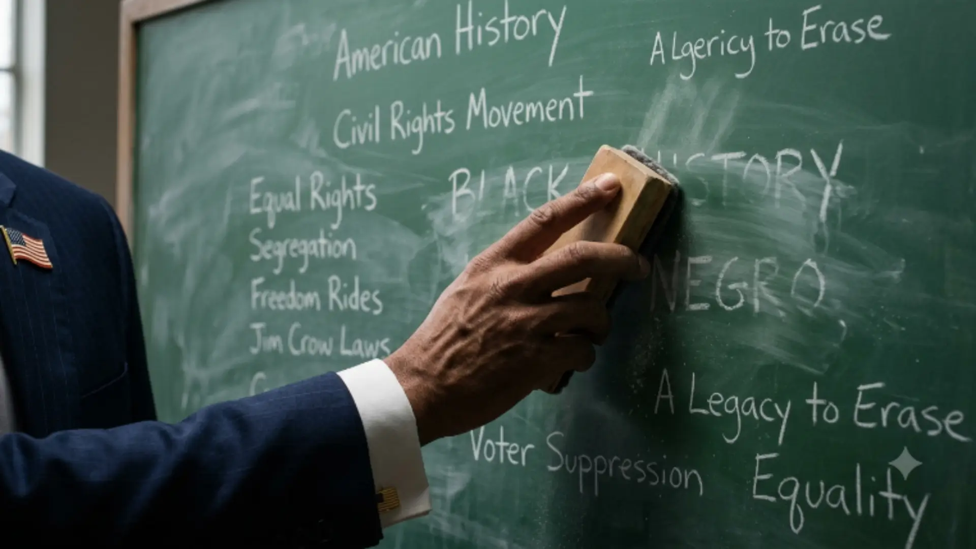 Trump tenta apagar a história dos negros nos EUA